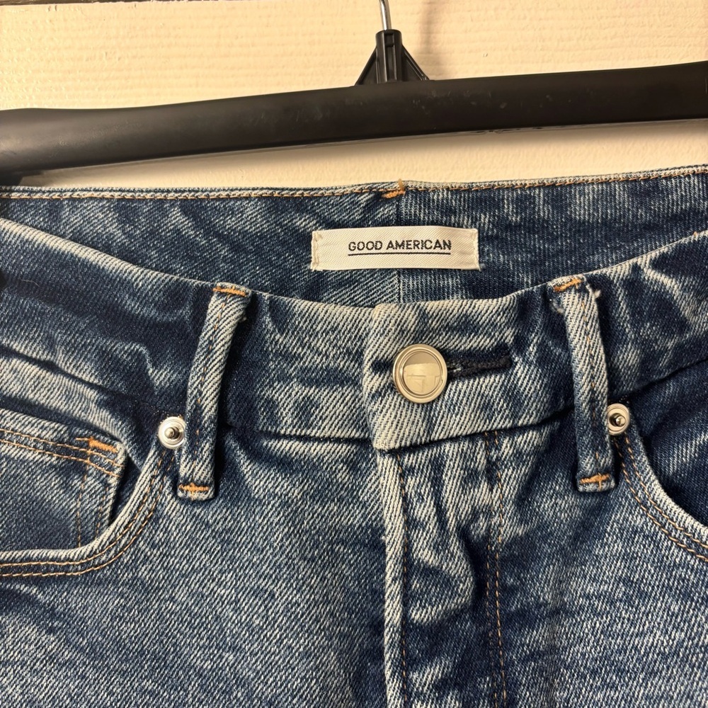 Good American Denim Good Flare High-Waist Jeans - Picture 3 of 7
